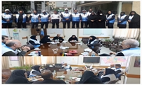 بازدید معاون بهداشت دانشگاه علوم پزشکی مشهد از مراکز بهداشت در روز شهادت امام رضا(ع)
